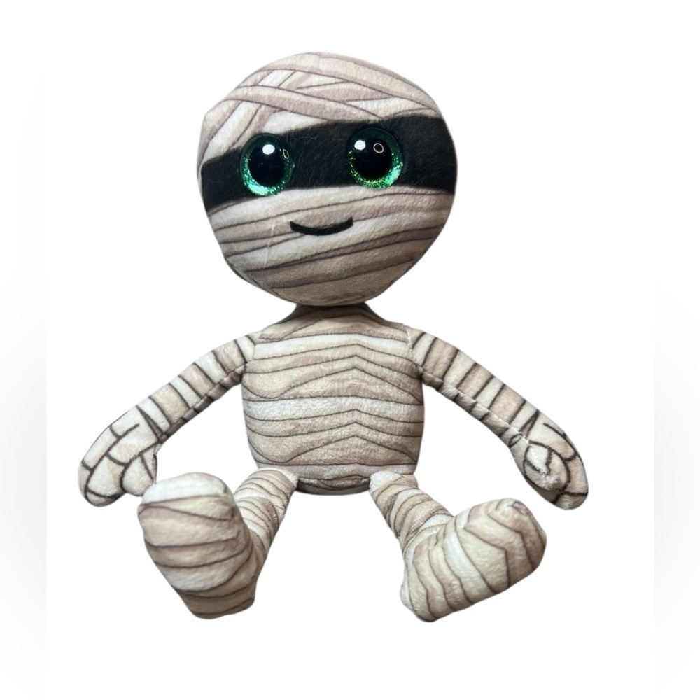 Wish Pets XOXO Mummy Plush Toy Halloween Stuffed Animal – Cute Soft Plush